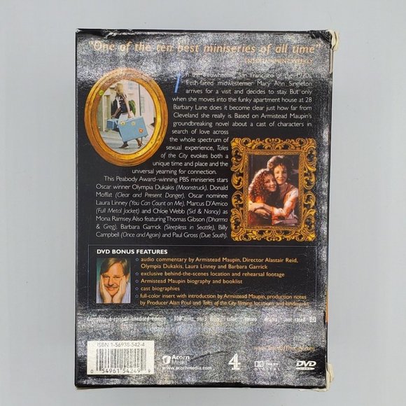 TALES OF THE CITY BOXED DVD SET. - Picture 2 of 4